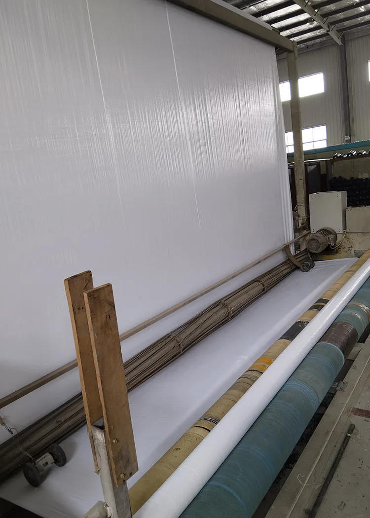 Weed Barrier Fabric With Planting Lines