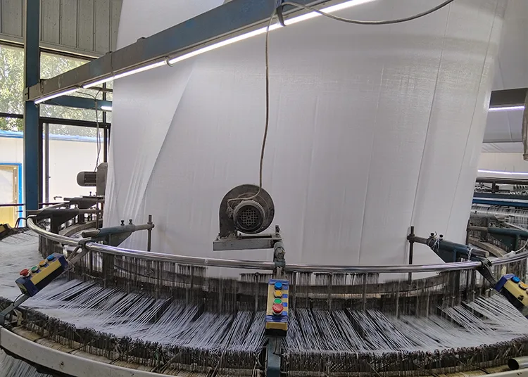 Weed Barrier Fabric With Planting Lines